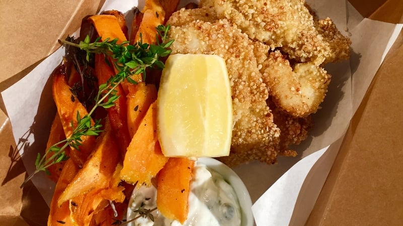 Ali's Gluten Free Fish & Sweet Potato Chips: Today