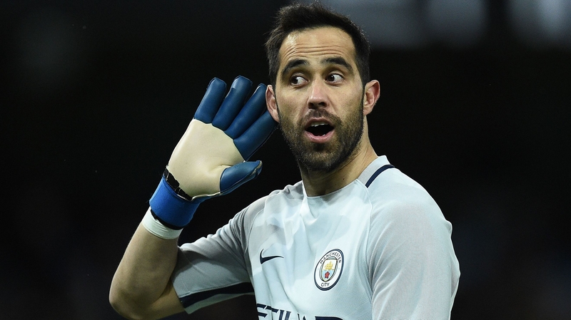 Claudio Bravo ruptured his Achilles tendon in training