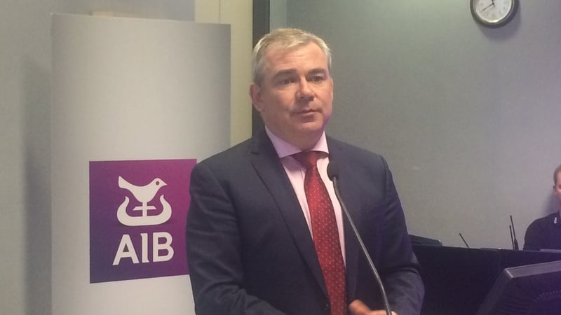 AIB CEO Bernard Byrne tells Aengus Cox that 96% of customers affected by the tracker mortgage issue have received payments from the bank.