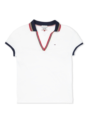 This polo shirt by Tommy Hilfiger is the perfect way to have a sporty yet feminine look. Plunging necklines are so on trend.