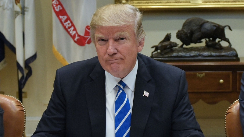 Donald Trump criticised the Democrats over what he called a 'witch hunt'