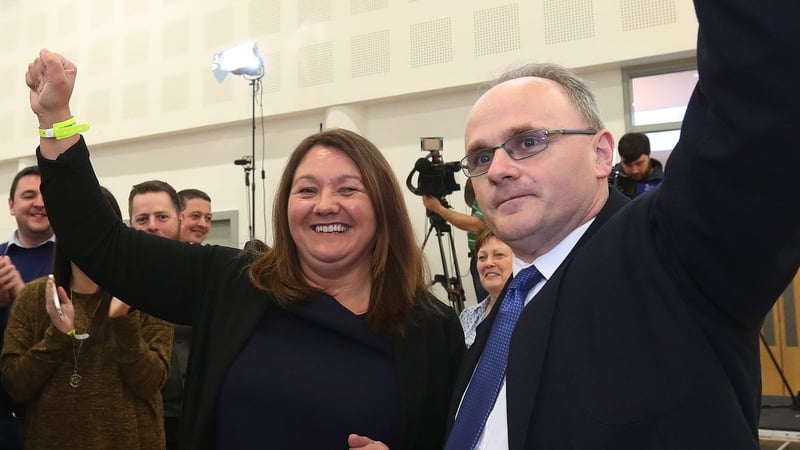 Sinn Féin's Barry McElduff pictured at a count centre last year