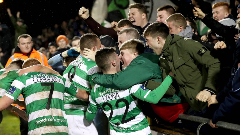 Shamrock Rovers got the better of Dublin rivals Bohemians in Tallaght
