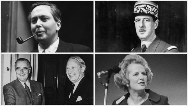 Harold Wilson, Charles de Gaulle, George Pompidou, Edward Heath and Margaret Thatcher were all involved in Britain's complicated history with Europe