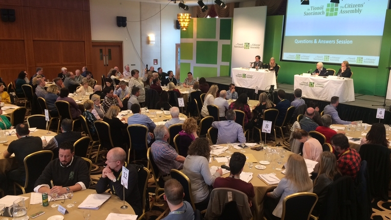 This weekend marks the last weekend that substantive material on the Eighth Amendment will be presented to the Citizens' Assembly