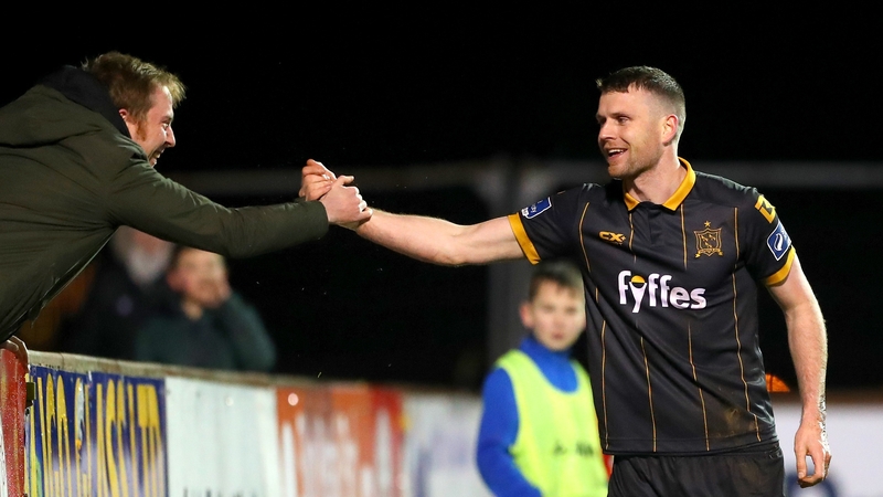 Ciaran Kilduff celebrates after his second-half goal