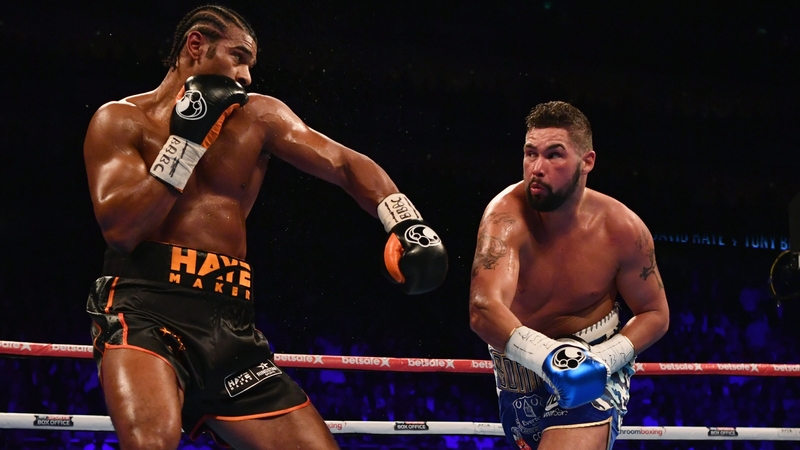 Tony Bellew stopped David Haye in the 11th round