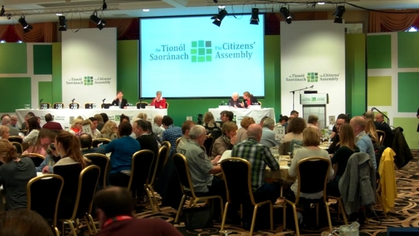 Mary Laffoy told the assembly that even with an extended timetable it was not been possible to accommodate all groups