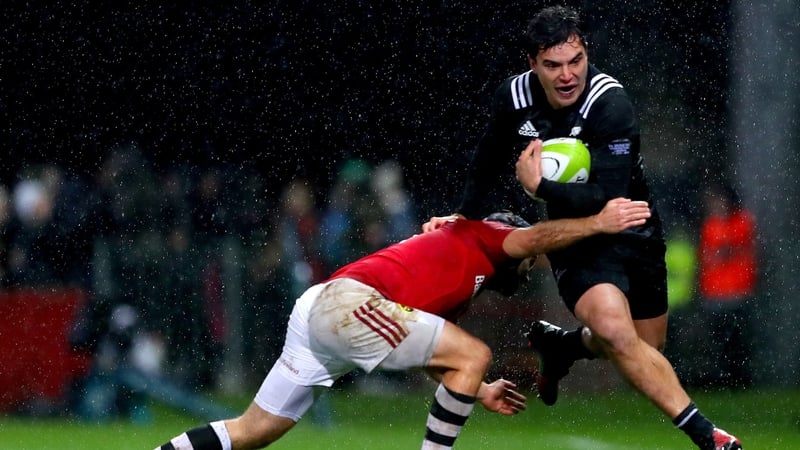 James Lowe in action against Munster last year