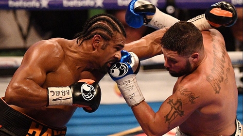 Bellew beat Haye after a thrilling 11-round bout in March