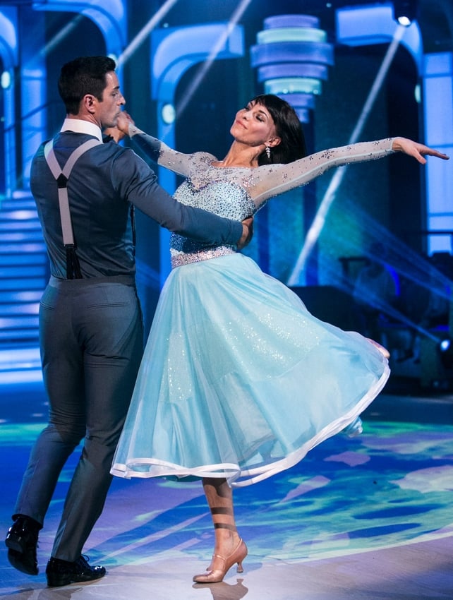 Week 8: Aidan does look handsome but it's his partner Valeria Milova that stole the show in that fairy tale dress.