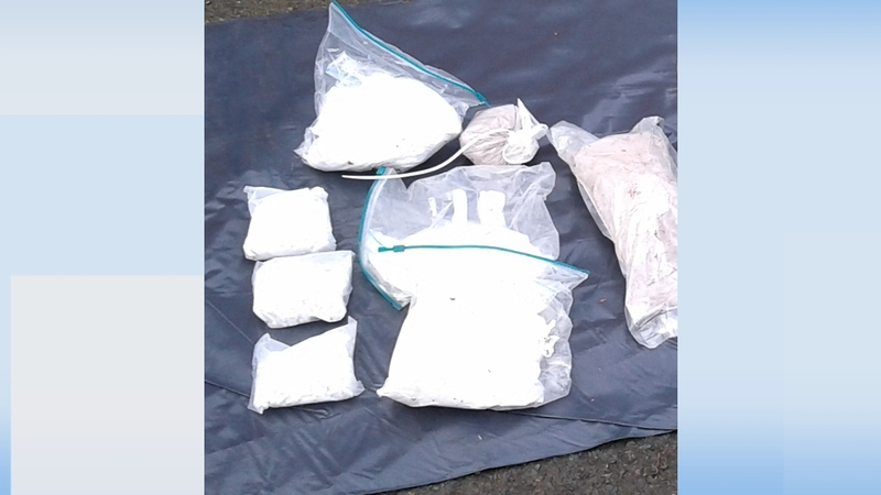 The drugs have an estimated street value of €850,000