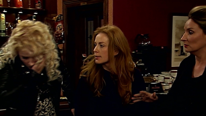 Niamh slapped Hayley in Wednesday's episode