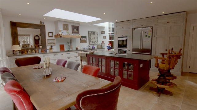 Michele Mc Naughton's home is warm and inviting.