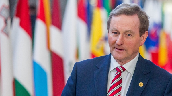 Enda Kenny has said that NI and Brexit are 'immediate priorities'