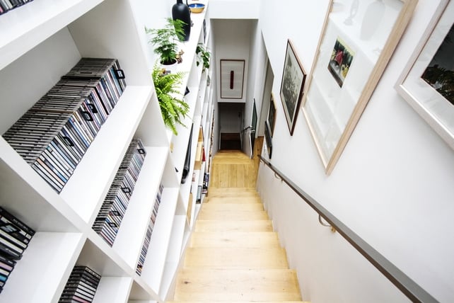 The house has functional, bright and modern features