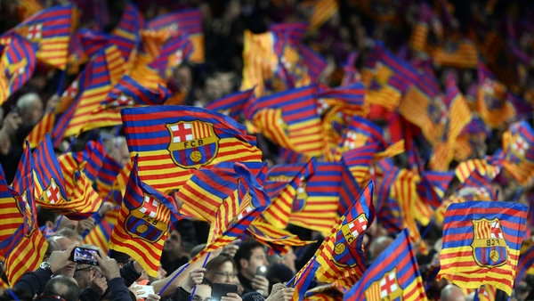 Barcelona fans went wild as their side completed a magnificent comeback