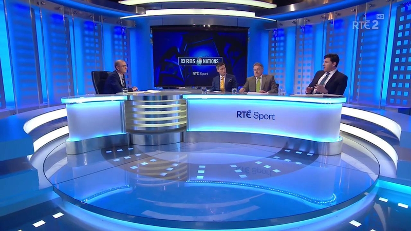 The RTE panel ahead of the clash with Wales