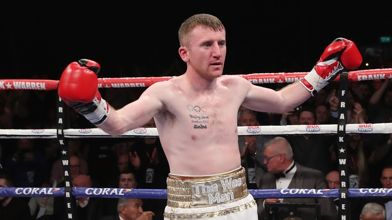 Paddy Barnes has hung up his gloves