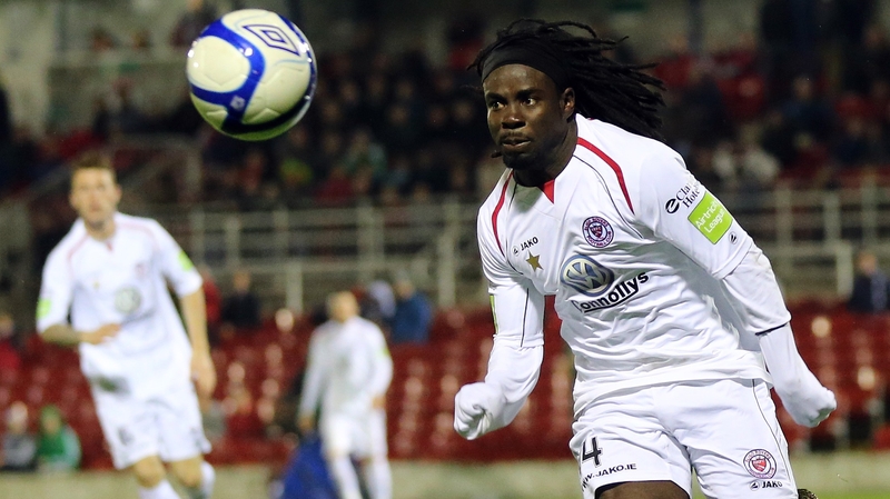 Pascal Millien in action for Sligo Rovers back in 2012