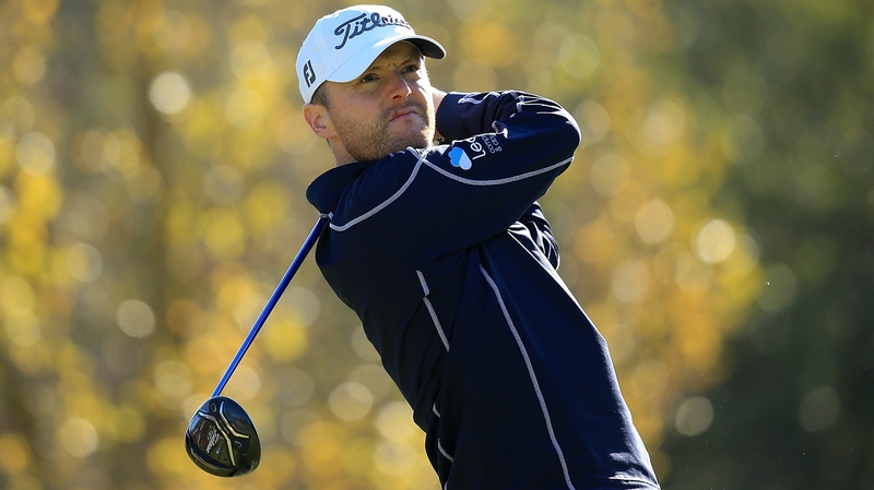 Michael Hoey has completed 12 holes of his third round