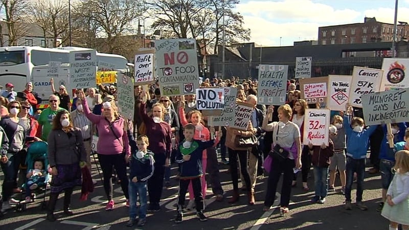 People living in the growing suburb of Mungret believe the change in fuel use could result in toxic emissions
