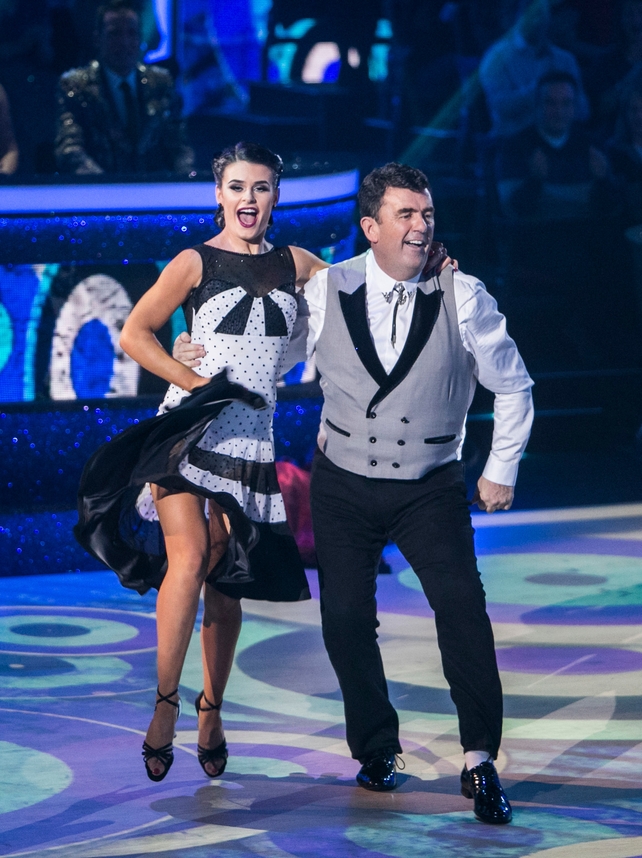 Week 10: Dancing Dessie took his last steps on the floor with partner Karen for a rocking jive. The couple looked fantastic in coordinating costumes.