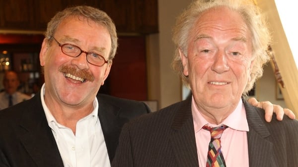 Ongoing Gate Theatre Artistic Director Michael Colgan (left) with frqequent collaborator Michael Gambon