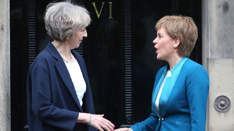 Theresa May has reacted furiously to Nicola Sturgeon's referendum announcement