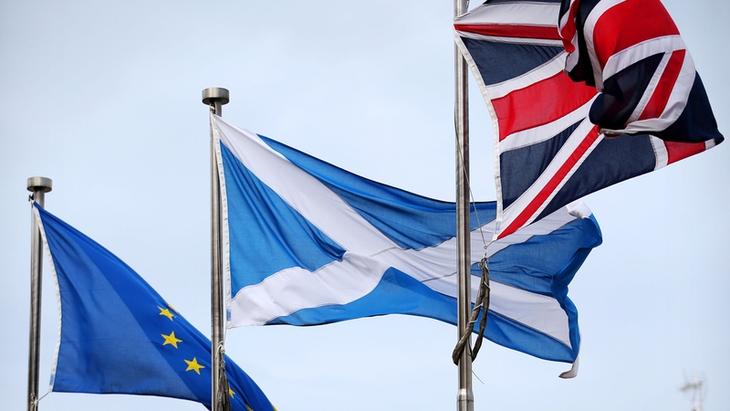 Scottish Parliament voted in favour of seeking permission for a second independence referendum to take place