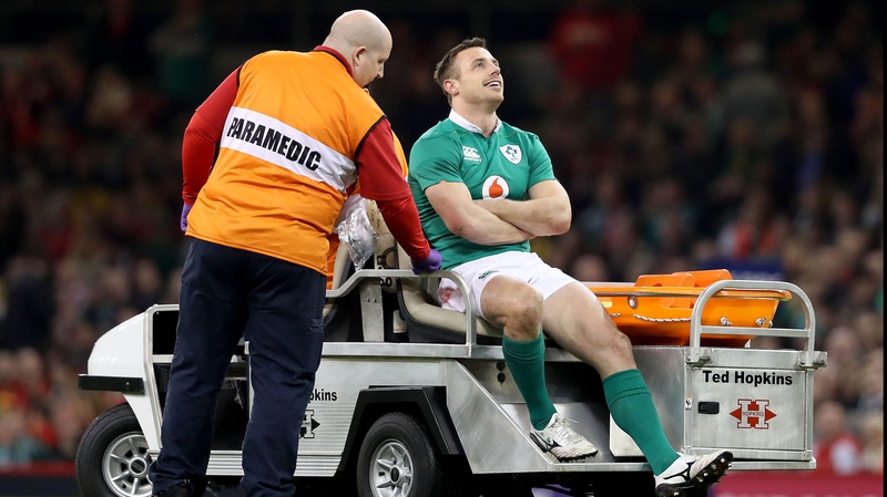 Bowe was carted off the field in Cardiff following his ankle injury