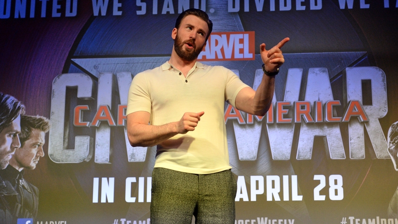 Chris Evans feels "rage" at Trump presidency