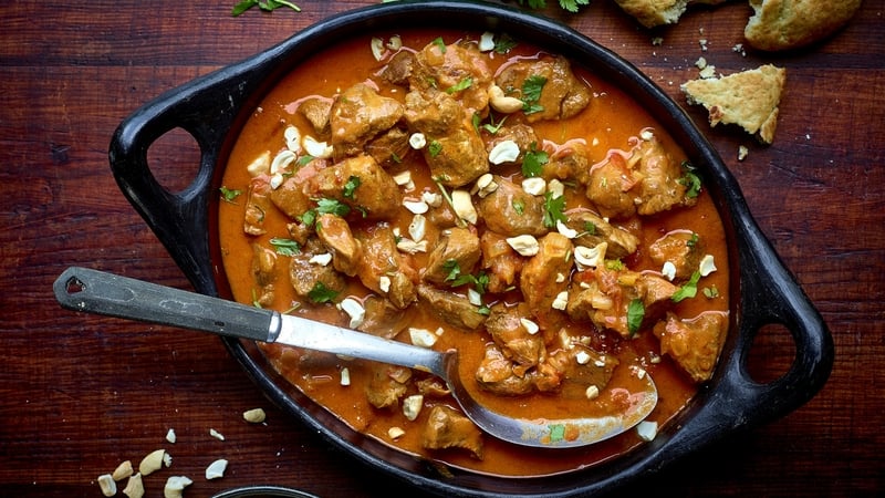 Lamb Curry with Coconut Milk