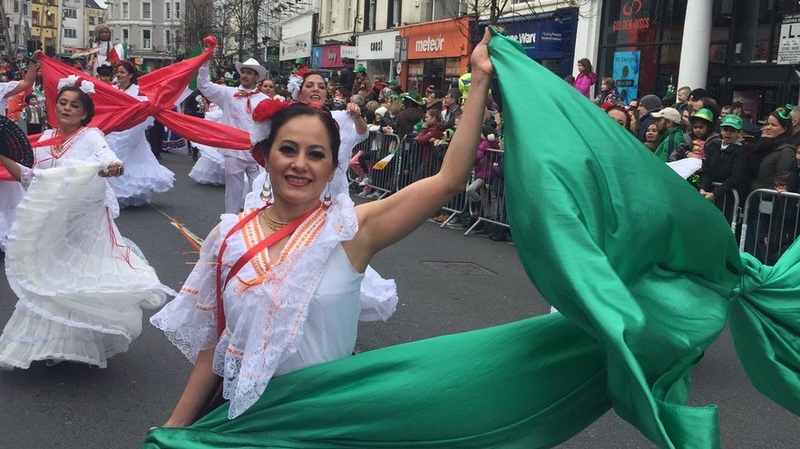 The Cork parade would usually attract over 50,000 people into the city centre