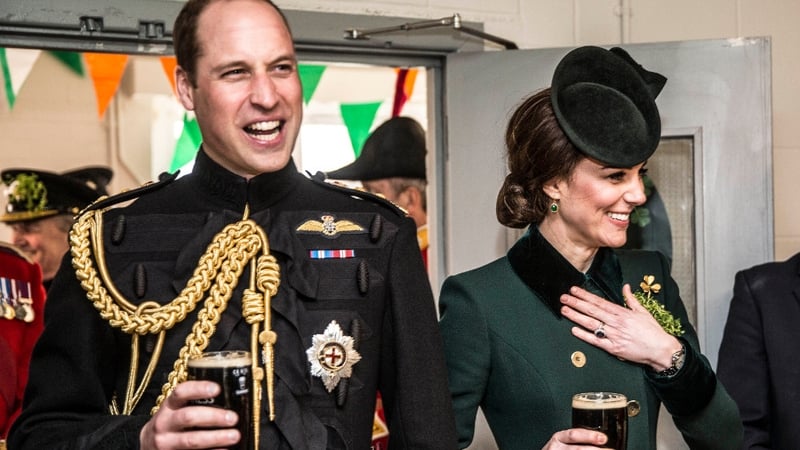 The couple on a previous visit to Ireland