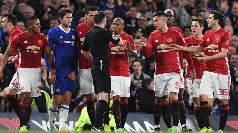 Manchester United got in hot water after the fiery clash at Stamford Bridge