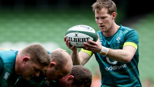 Kieran Marmion will make his first Six Nations start against England