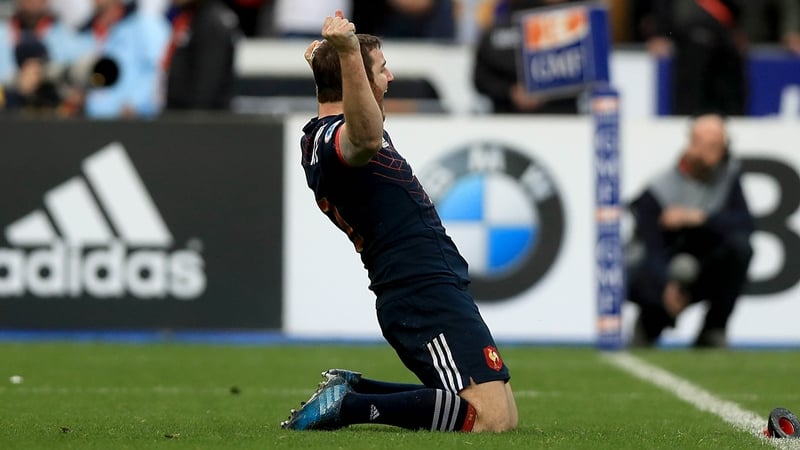 Camille Lopez celebrates scoring the winning conversion