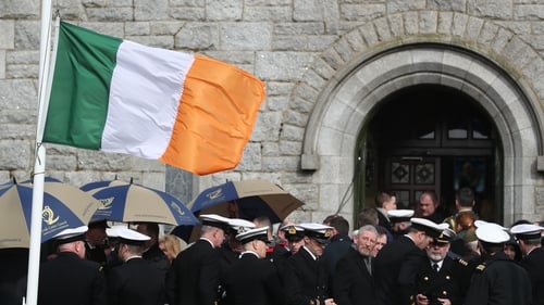 Captain Fitzpatrick died after the Coastguard Rescue 116 helicopter crashed off the Mayo coast on Tuesday