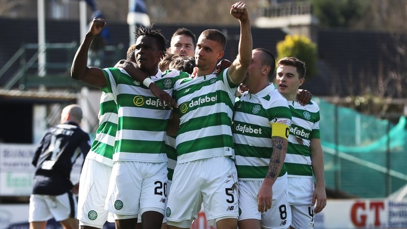 Celtic lead by 25 points with just 27 to play for in the Scottish Premiership