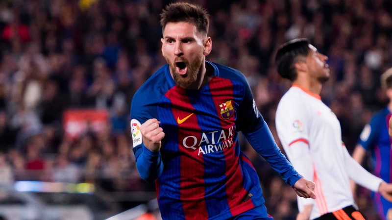Leo Messi's brace earned Barca a crucial win