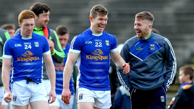 Cavan's John McCutcheon celebrates after the game