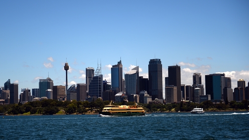 The plane was en route to Sydney