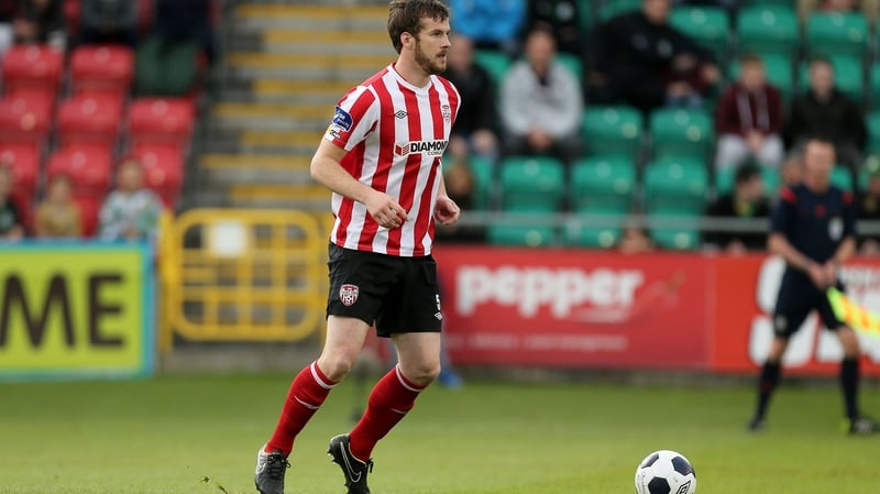 The late Derry City captain Ryan McBride