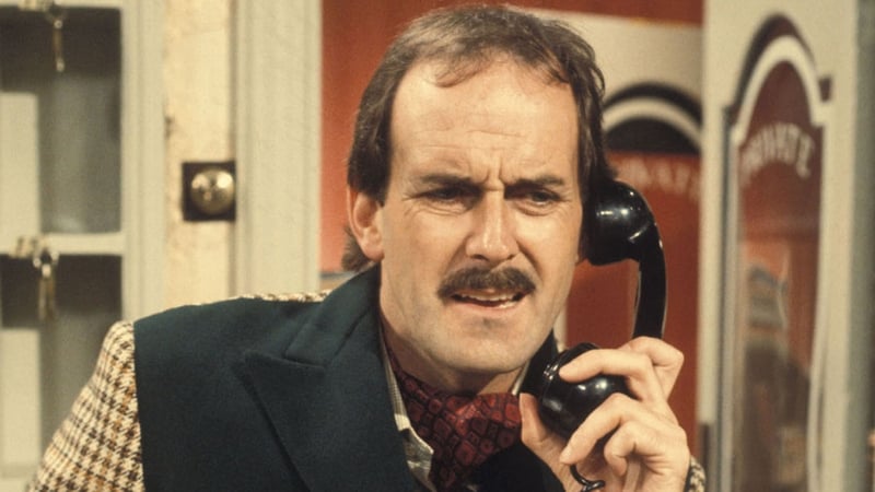 John Cleese in Fawlty Towers