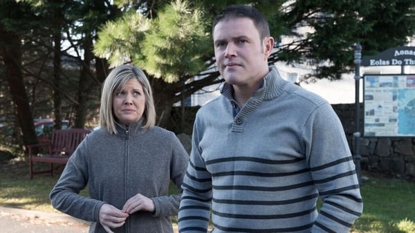 Graiine and David are in despair because of money worries on Ros na Rún