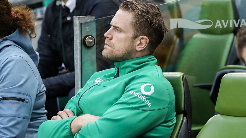 Jamie Heaslip has been injured since March.