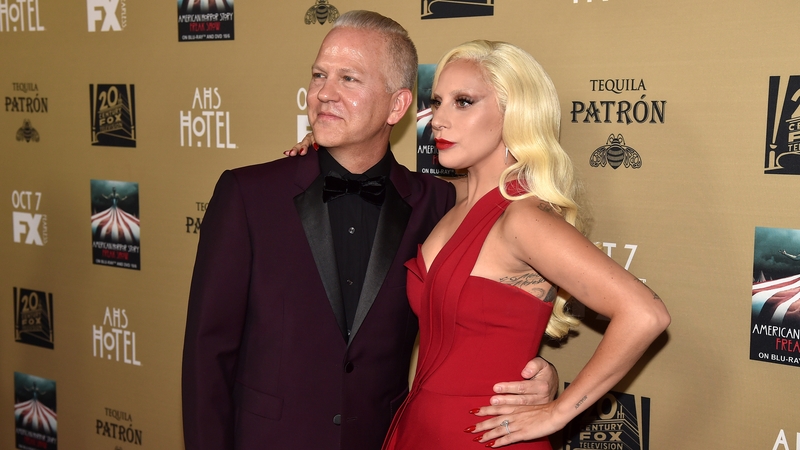 Ryan Murphy with Lady Gaga