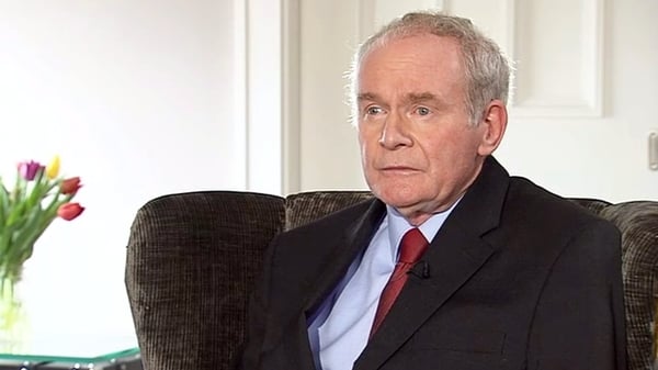 McGuinness retired from politics just months ago