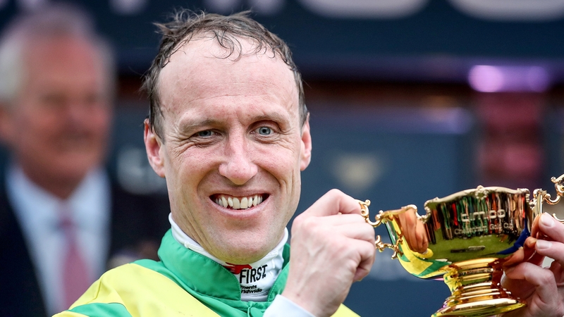 Robbie Power with the Gold Cup